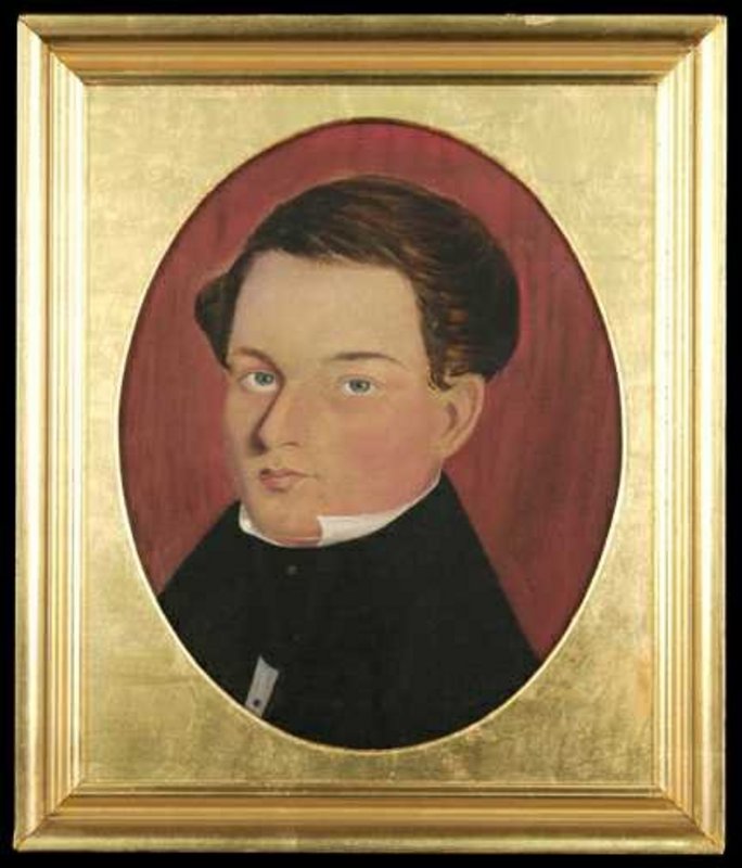Portrait of Isaac Henderson by Giddings Ballou; c 1840