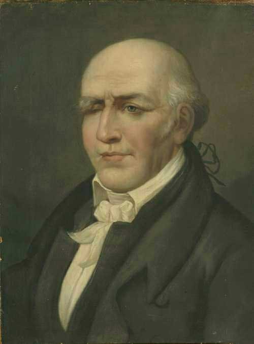 Oil on Canvas Portrait of Stephen Girard c 1850