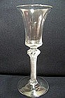 Air Twist Wine Glass; Waisted Bucket Bowl; C 1755