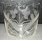 Rare English Wine Glass Rinser; c 1810