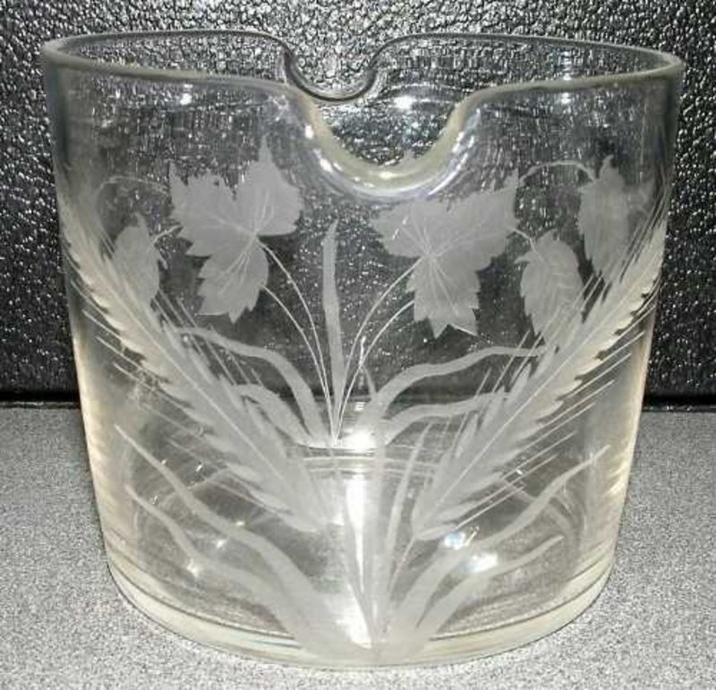 Rare English Wine Glass Rinser; c 1810