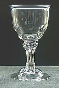 Antique English Champagne or Sweetmeat Glass; c 1750
