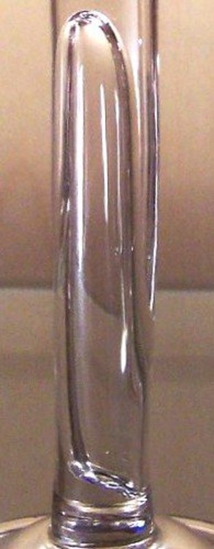 Superb Engraved Hollow-Stem Wine Glass  c1750