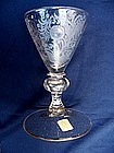 Exceptional and Early German Goblet  c 1690