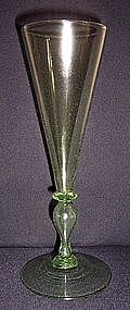 Large French Champagne Flute; c 1760