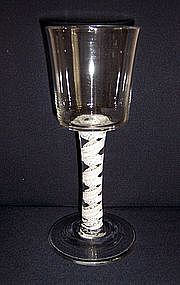 A DSOT English Wine Goblet; c 1765