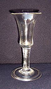 An 18th Century Antique Drinking Glass c 1745