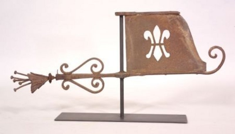 Wonderful Banneret Weathervane, 19th C