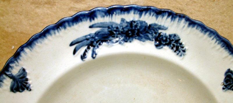 Leeds Feather Edge Type Molded Plate  c 1825