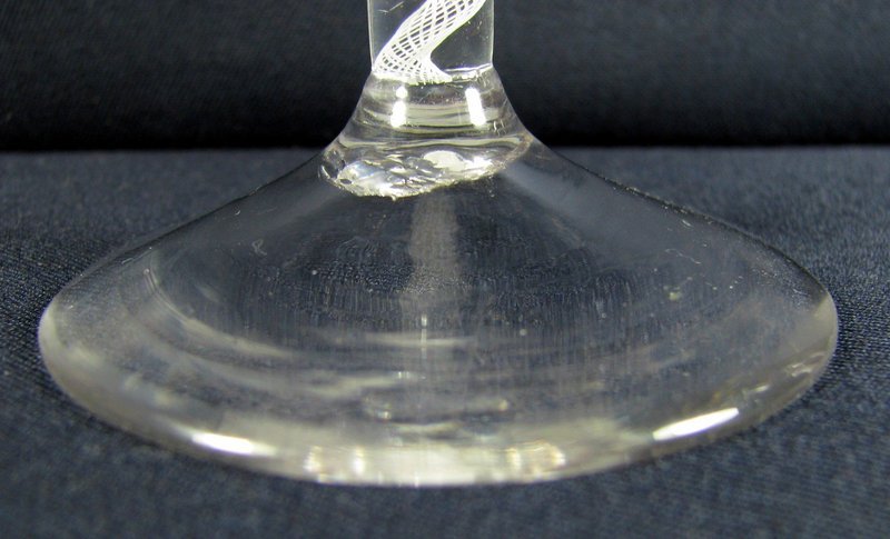SSOT  English Antique Drinking Glass  c1765