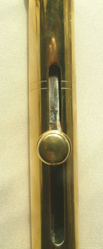 Tall Brass Pulpit Candlesticks  c1820