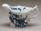 Rare Dr. Wall Worcester Cream Boat  c1755