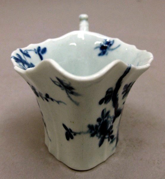 Rare Dr. Wall Worcester Cream Boat  c1755