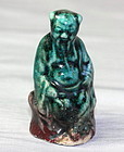 Chinese Ceramic Scholar Figure with long beard