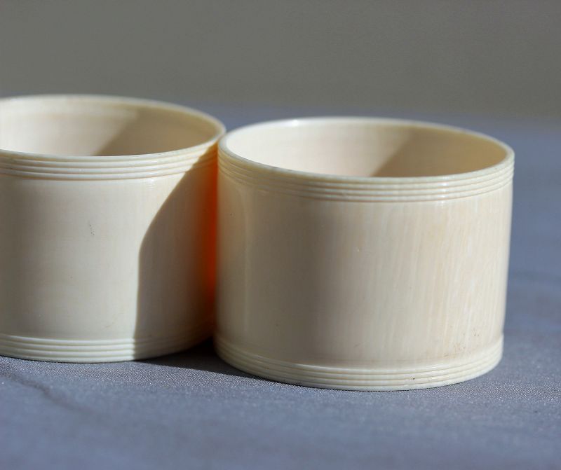 Four(4) Ivory Napkin Rings
