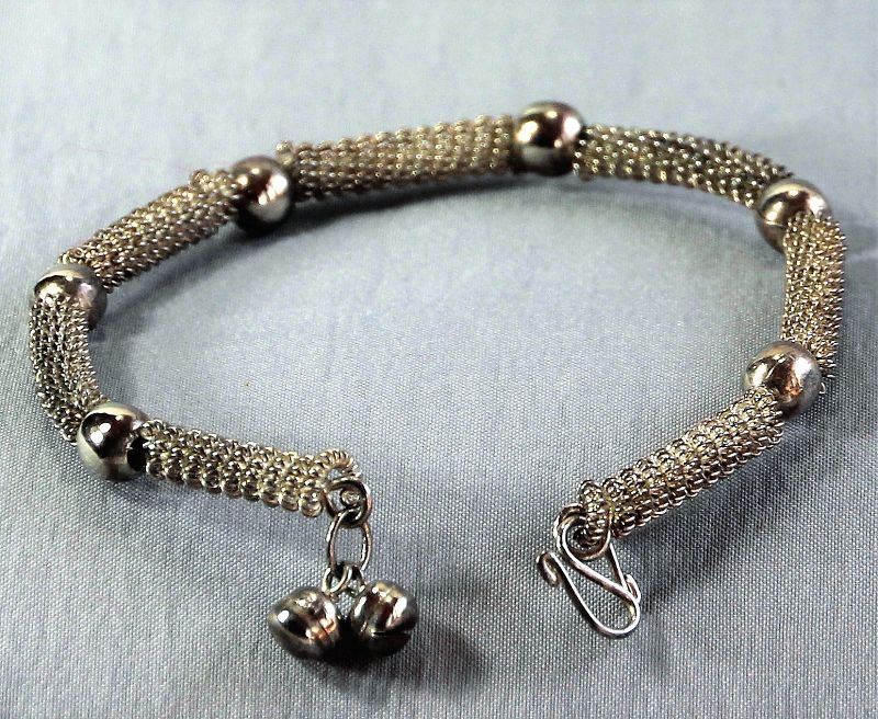 Thai Silver Bracelet with filigree work