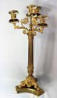 French Gilt Bronze Ormolu Candelabra