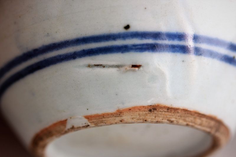Chinese Blue &amp; White Porcelain Tea Jar/Caddy