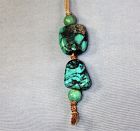 Chinese Natural Turquoise Tassel/Beads