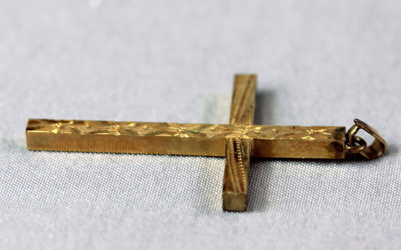 Gilded Cross Pendant
