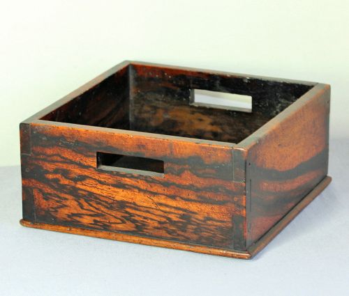 Japanese Persimmon Wood Tobacco Tray or box