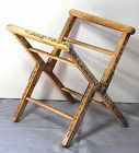 Painted Folding Wood Stand for tray