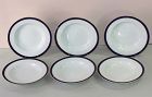 6 English Royal Worcester Soup Plates, retailed by Tiffany & Co.