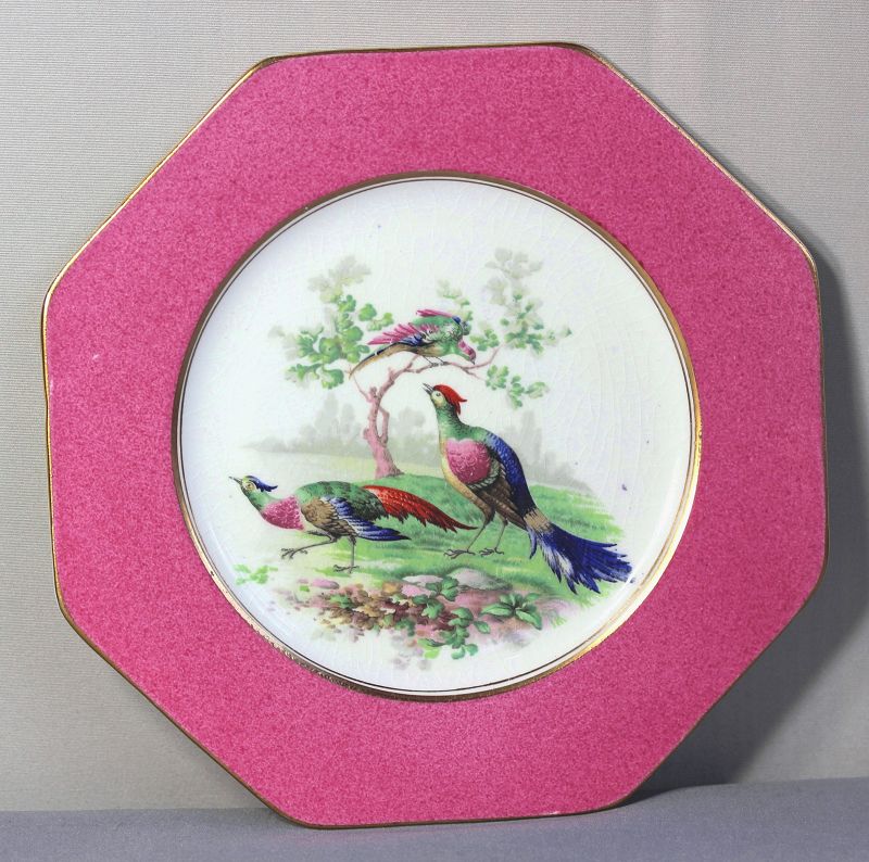 12 English Wedgwood Porcelain Pheasant Game Plates