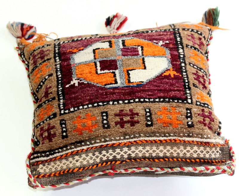 Afghanistan Wool Grain Bag Pillow
