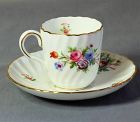 English Mintons Porcelain Demitasse Cup and Saucer