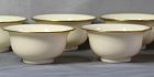 7 Lenox Porcelain Bouillon soup Inserts for sterling holder