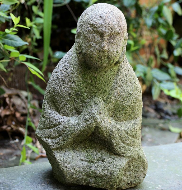 Japanese Stone Jizo Bosatsu, Guardian