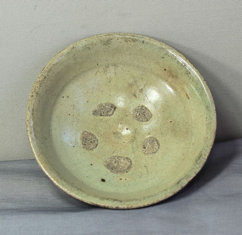 Chinese Celadon Pottery Dish
