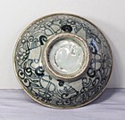 Chinese Blue & white Porcelain double Happiness Bowl