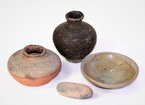 Black Song Pottery Artifacts, 4 pieces