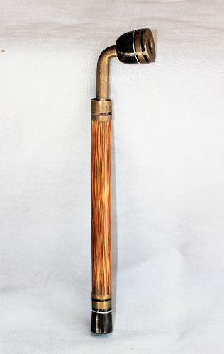 Japanese smoking Pipe, Reed & Brass