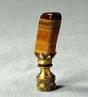 Tiger's Eye natural Stone Lamp Finial