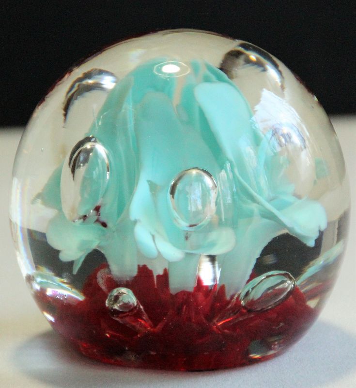 Vintage Glass Paperweight