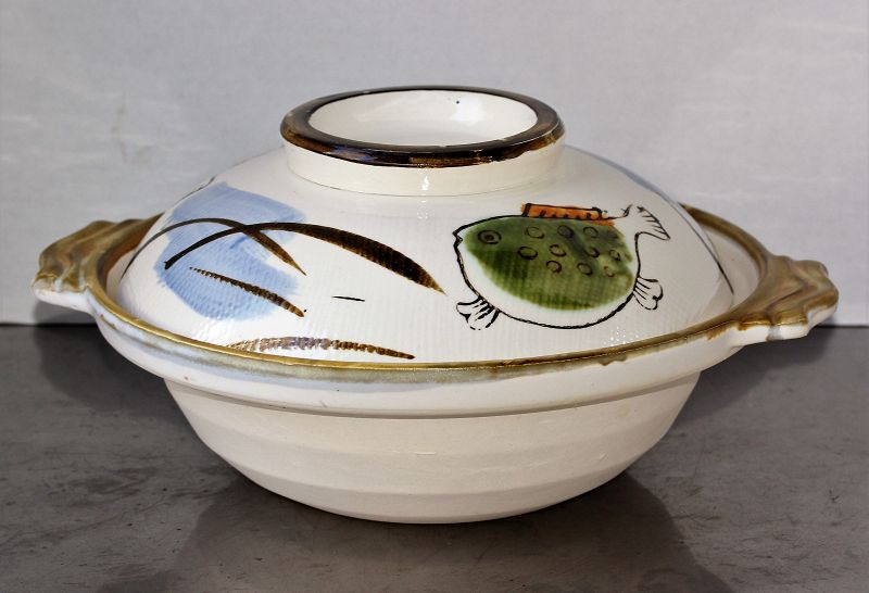 Japanese Contemporary Ceramic Cooking Hot pot