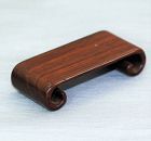 Chinese Hardwood small Scroll shape Display Stand
