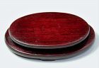 Chinese Hardwood small oval Display Stand