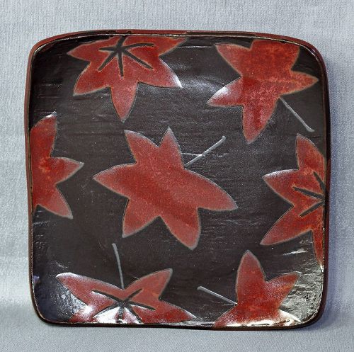 Japanese Contemporary Ceramic Square Side Dish