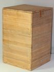 Japanese old Wooden Storage Box, tall and large