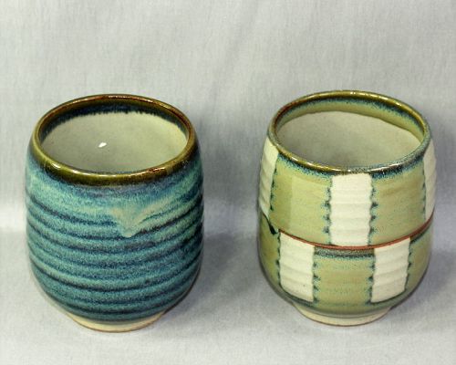 2 Japanese Porcelain Tea Cups