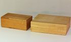 2 Japanese Kiri Wood Storage Box