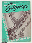 Vintage Handkerchief Edgings Book Dated 1949 First Edition