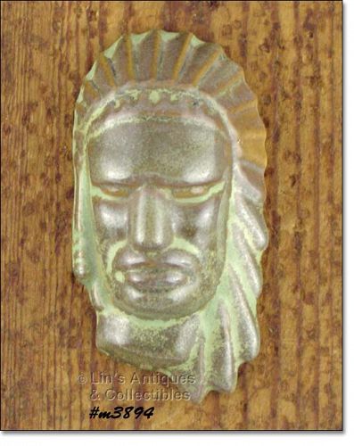 FRANKOMA POTTERY VINTAGE INDIAN HEAD MASK SMALL SIZE