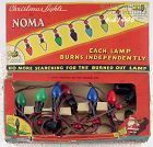 Vintage Noma Christmas Lights in Original Box