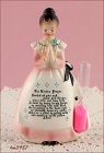 Enesco Prayer Lady Pink Dress Kitchen Timer