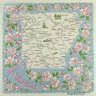 State Souvenir Hanky Arkansas